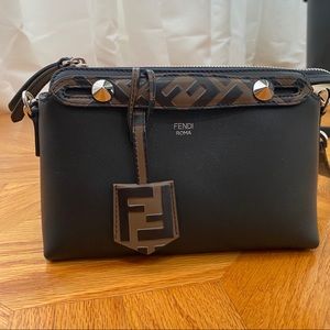Black Fendi crossbody bag